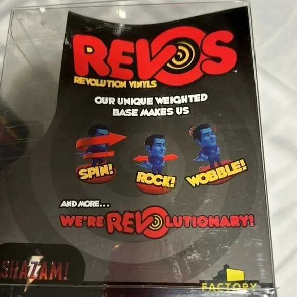 NWT REVOS AQUAMAN REVOS SHAZAM revolution prefer selling as a  pair . Weighted - Picture 10 of 10